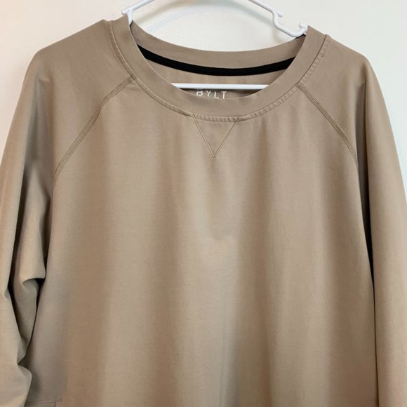 Bylt Basics Tan Premium Crewneck Sweatshirt - Picture 7 of 9